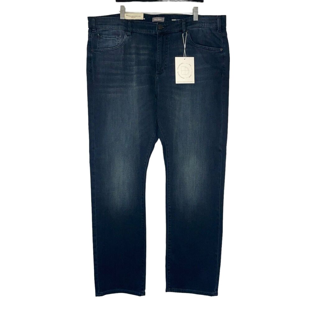 DL1961 Russell-Slim Straight Leg Fit Jeans Dark Wash Delray Men's Size 40 x 32